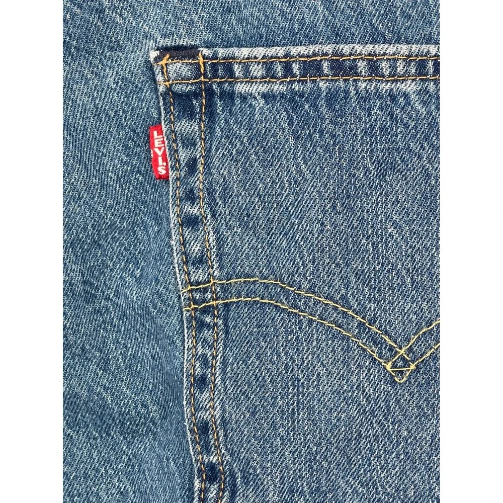 Levis Premium 578 Baggy Jeans 40x30 Blue Med Wash Wide Leg 90s Style See Notes